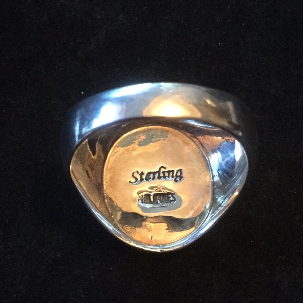 Gentlemen’s Genuine Turquoise Ring - Picture 5 of 8